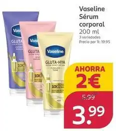 Rossmann Vaseline - serum corporal oferta