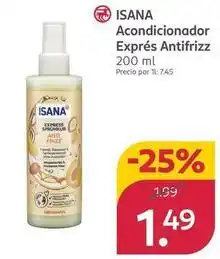 Rossmann Isana - acondicionador exprés antifrizz oferta
