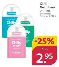 Rossmann Chilly - gel íntimo oferta
