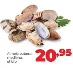 Alimerka Almeja babosa mediana oferta