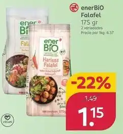 Rossmann Enerbio - falafel oferta