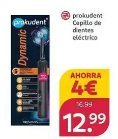 Rossmann Prokudent - cepillo de dientes eléctrico oferta