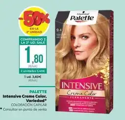 SPAR Gran Canaria Schwarzkopf - palette intensive creme color, variedad oferta