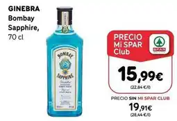 SPAR Gran Canaria Bombay - ginebra oferta