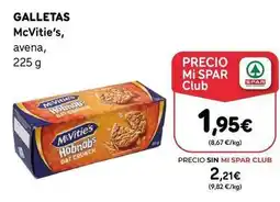SPAR Gran Canaria Mcvitie's - galletas oferta