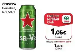 SPAR Gran Canaria Heineken - cerveza oferta