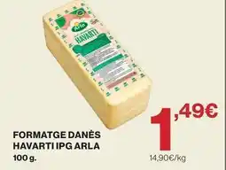 El Corte Inglés Arla - formatge danes havarti ipg oferta