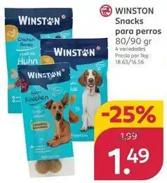 Rossmann Winston - snacks para perros oferta