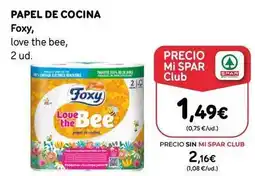 SPAR Gran Canaria Foxy - papel de cocina oferta