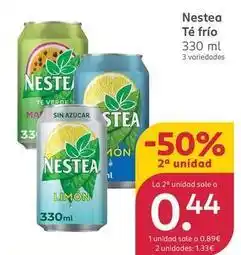 Rossmann Nestea - té frío oferta