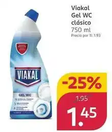 Rossmann Viakal - gel wc clasico oferta