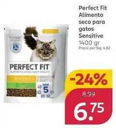 Rossmann Perfect fit - filetes de alimentos seco para gatos sensitive oferta