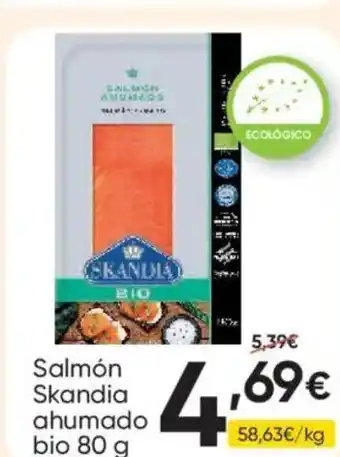 FROIZ SKANDIA Salmón ahumado bio oferta