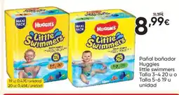 FROIZ HUGGIES Pañal bañador little swimmers oferta