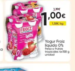 FROIZ FROIZ Yogur líquido 0% oferta