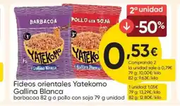 FROIZ GALLINA BLANCA Fideos orientales Yatekomo oferta