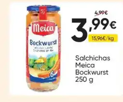 FROIZ MEICA Salchichas Bockwurst oferta