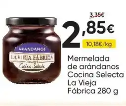 FROIZ LA VIEJA FÁBRICA Mermelada de arándanos Cocina Selecta oferta