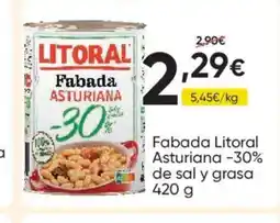 FROIZ ASTURIANA Fabada Litoral-30% de sal y grasa oferta