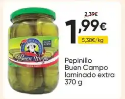 FROIZ BUEN CAMPO Pepinillo laminado extra oferta