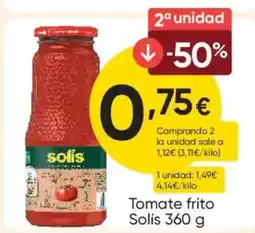 FROIZ SOLIS Tomate frito oferta
