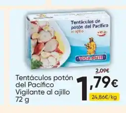 FROIZ VIGILANTE Tentáculos potón del Pacífico al ajillo oferta