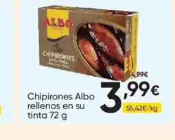 FROIZ ALBO Chipirones rellenos en su tinta oferta