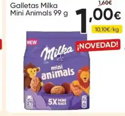 FROIZ MILKA Galletas Mini Animals oferta