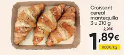 FROIZ Croissant cereal mantequilla 3 u oferta