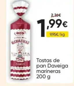 FROIZ DAVEIGA Tostas de pan marineras oferta