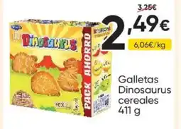 FROIZ Galletas Dinosaurus cereales oferta