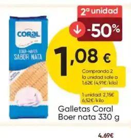 FROIZ CORAL Galletas Boer nata oferta