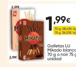 FROIZ LU Galletas Mikado blanco oferta