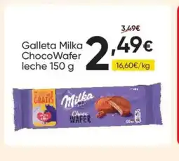 FROIZ MILKA Galleta ChocoWafer leche oferta