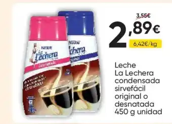 FROIZ LA LECHERA Leche condensada sirvefácil original o desnatada oferta