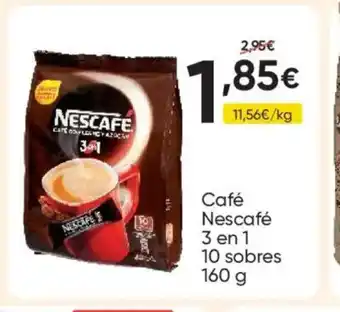 NESCAFÉ Café 3 en 1.10 sobres