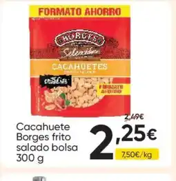 FROIZ BORGES Cacahuete frito salado bolsa oferta
