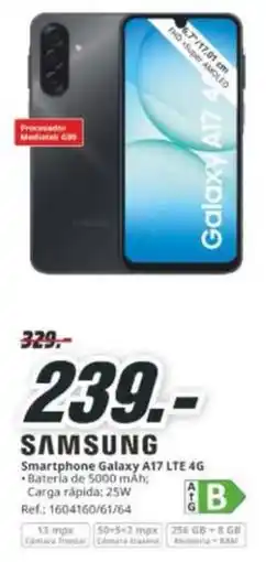 MediaMarkt Samsung - smartphone galaxy a17 lte 4g oferta