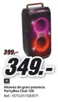 MediaMarkt Altavoz de gran potencia club 120 oferta