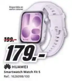 MediaMarkt Huawei - smartwatch watch fit 5 oferta