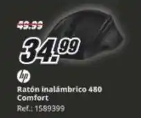 MediaMarkt Hp - ratón inalambrico 480 comfort oferta
