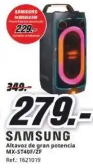 MediaMarkt Samsung - altavoz de gran potencia oferta