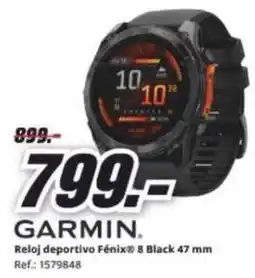 MediaMarkt Garmin - reloj deportivo fenix oferta