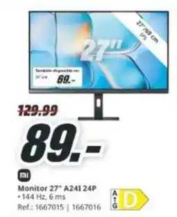 MediaMarkt Ms - monitor 27 a241 24p oferta