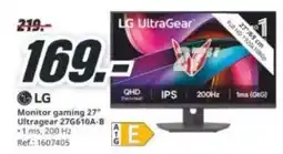 MediaMarkt Lg - monitor gaming 27 ultragear 27g610a-b oferta