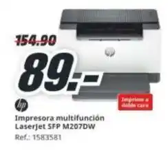 MediaMarkt Hp - impresora multifunción laserjet sfp m207dw oferta