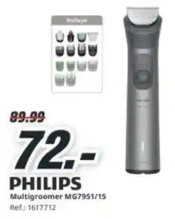 MediaMarkt Philips - multigroomer mg7951/15 oferta