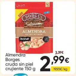 FROIZ BORGES Almendra cruda sin piel crujiente oferta
