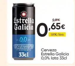 FROIZ ESTRELLA GALICIA Cerveza 0,0% lata oferta