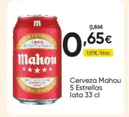 FROIZ MAHOU 5 ESTRELLAS Cerveza lata oferta